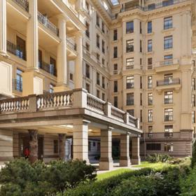 Luxusní komplex v Petrohradu.