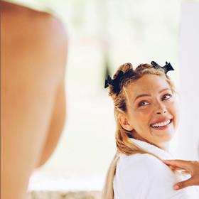 Veve je velmi krásná. 