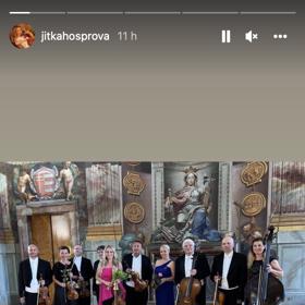 Violistka Jitka Hosprová.