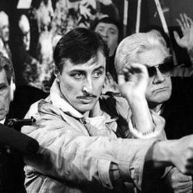 Heřmánek ve filmu Velká filmová loupež (1986).