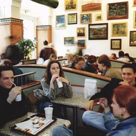 Sezení je tam také dodnes.