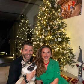 Zamilovaný pár spolu strávil i Vánoce.