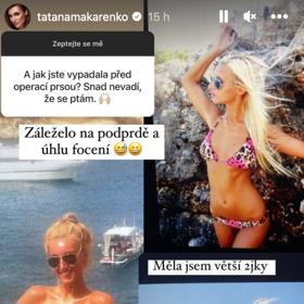 Makarenko měla dříve přírodní dvojky