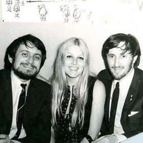 Milan Lasica, Olga Schoberová a Juraj Jakubisko.