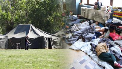 FOTO: Stanové městečko v Troji.