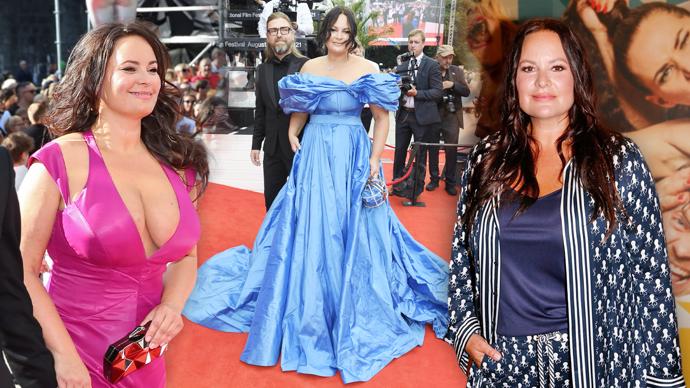 Jitka Čvančarová na KVIFF v úchvatné róbě. 