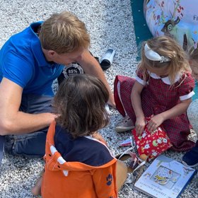 Dcera dostala krásné dárečky.