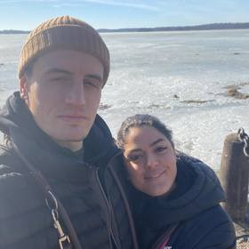 Matěj Peňáz a Marilena.