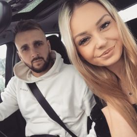 Tereza Hlůšková s partnerem Mariánem. 