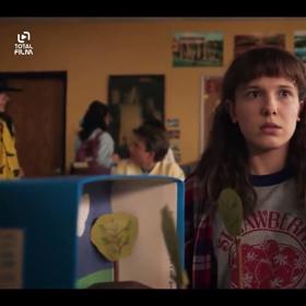 Millie Bobby Brown ve Stranger Things.