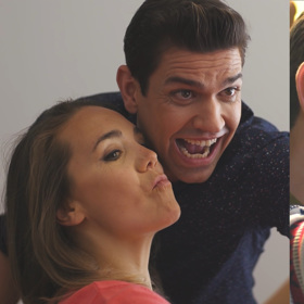 Seznámili se během natáčení videoklipu rappera Raega. 