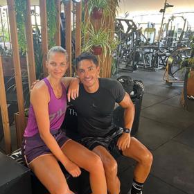 4. výročí svatby oslavili ve fitku.