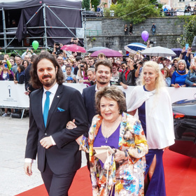 Jiřina Bohdalová na KVIFF 2022. 