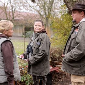 Herečka Berenika Suchánková hraje v seriálu Zoo studentku veteriny Petru.