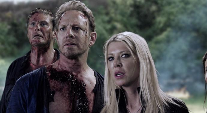 Tara Reid v jednom z hollywoodských snímků. 