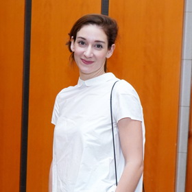 Krásná herečka Marta Dancingerová.