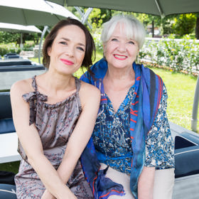 Tereza Kostková s maminkou