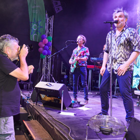 Jiří Macháček si užil koncert.