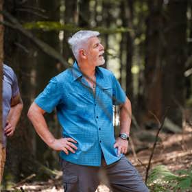 Petr Pavel během návštěvy jihu Čech.