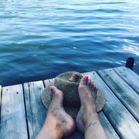 Nejvíc je prý znečištěné molo, kde Mahulena Bočanová ráda tráví čas