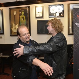 Láďa Křížek s Radimem Pařízkem. 