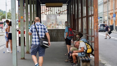 FOTO: Tady je radost čekat na tramvaj.