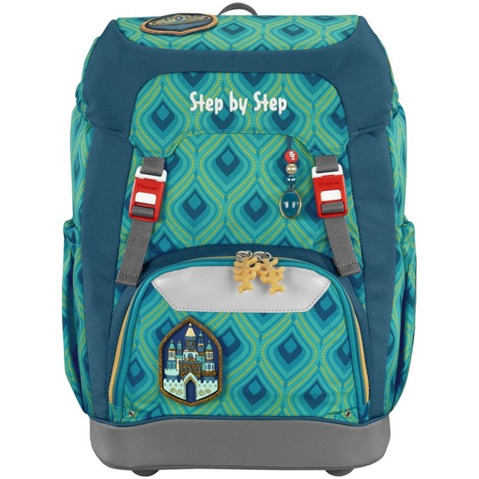 Školní batoh Hama Step by Step Grade je vhodný od 1. do 4. třídy ZŠ. Při nastavení zádového systému činí výška zádové části 30 - 37 cm, a sedí tak dětem s výškou 100 - 150 cm. Cena: 2 365 Kč