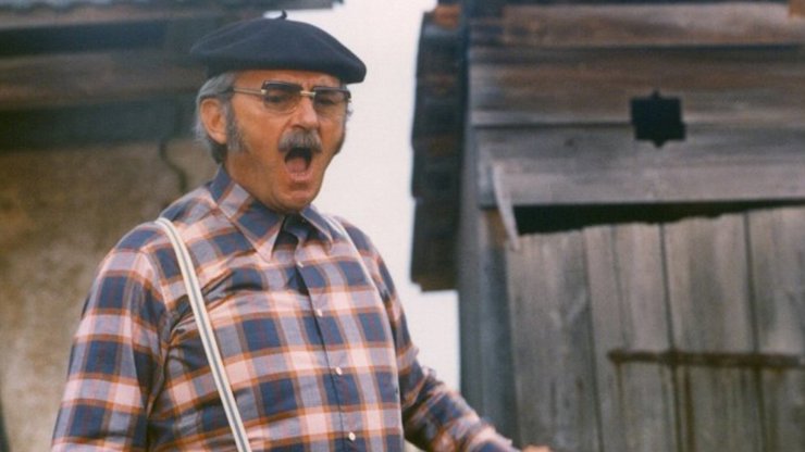 Chalupáři jsou populární díky skvělému hereckému výkonu Jiřího Sováka, který opustil tento svět roku 2000.