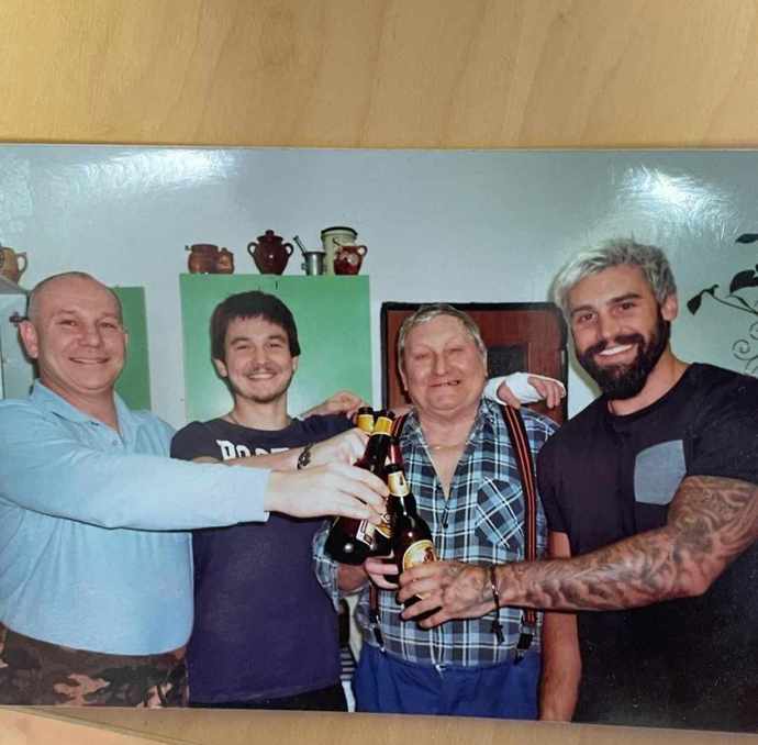 Jeho milovaný dědeček se příchodu malého Rafaela na svět bohužel nedožil.