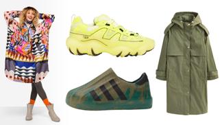 Pláštěnka a holínky jsou nuda: Letošní podzim velí sáhnout po trendy bundě a extravagantních gumových teniskách