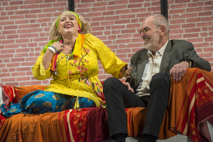 Miluška Bittnerová bývá nadšená, když Ivo Šmoldas během představení spontánně propadá záchvatům smíchu.