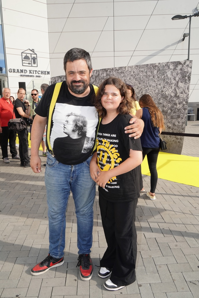 Řeporyjský starosta Pavel Novotný se pochlubil dcerou Sárou.