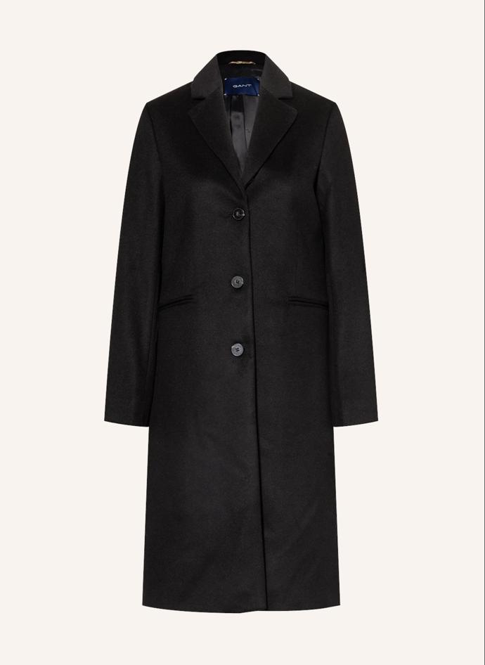 Dlouhý flaušový plášť, Gant, 12 890 Kč.