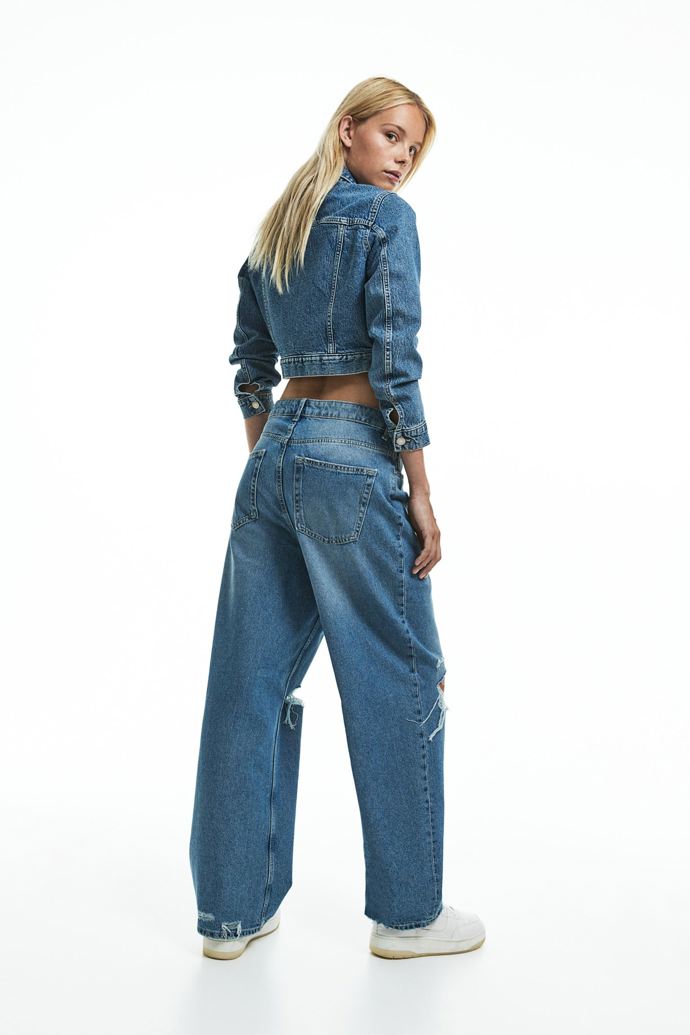 Komplexní denim look v podání značky H&M. 
