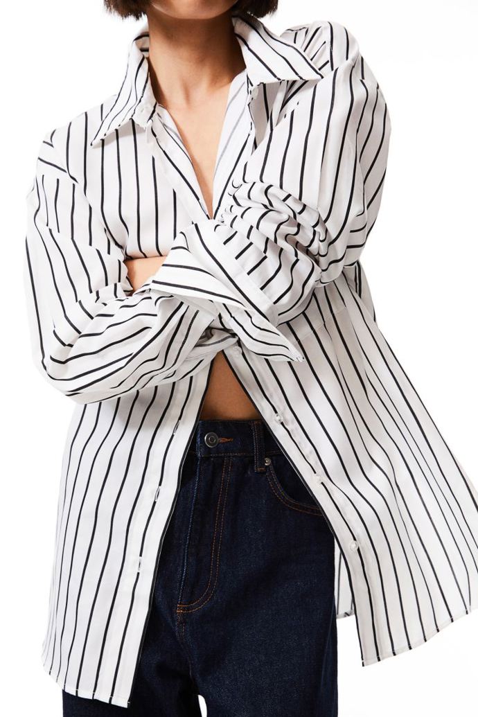 Proužkovaná košile. H&M, 649 Kč