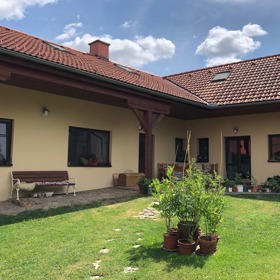 Chalupa Ivo Šmoldase, kde jsme natáčeli rozhovor.