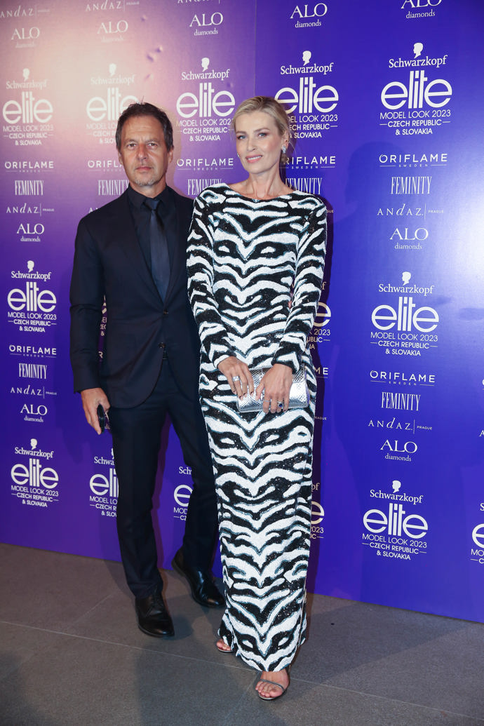 Jako každý rok dělal Daniele Peštové doprovod její partner Pavol Habera.