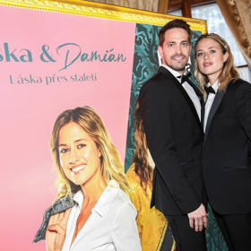 Emma Smetana a Robert Urban ze seriálu Eliška a Damián
