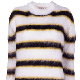 Svetřík Marni z mohérové volny. Nosí jej ženy i muži. (Cena 8 890 Kč)