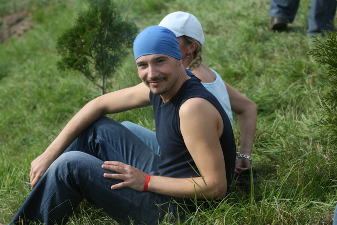 Bohuš Matuše se proslavil v muzikálech a jeho image by nebyla kompletní bez ikonického šátku na hlavě.