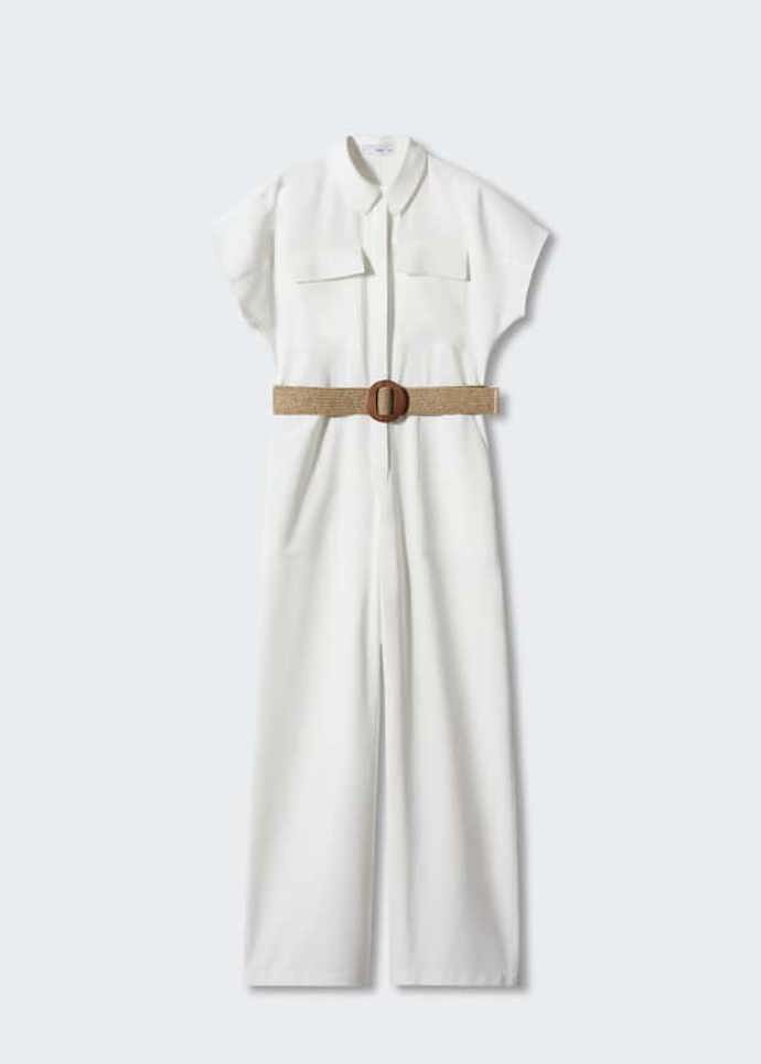 Overal s košilovými prvky. Mango, 1 599 Kč