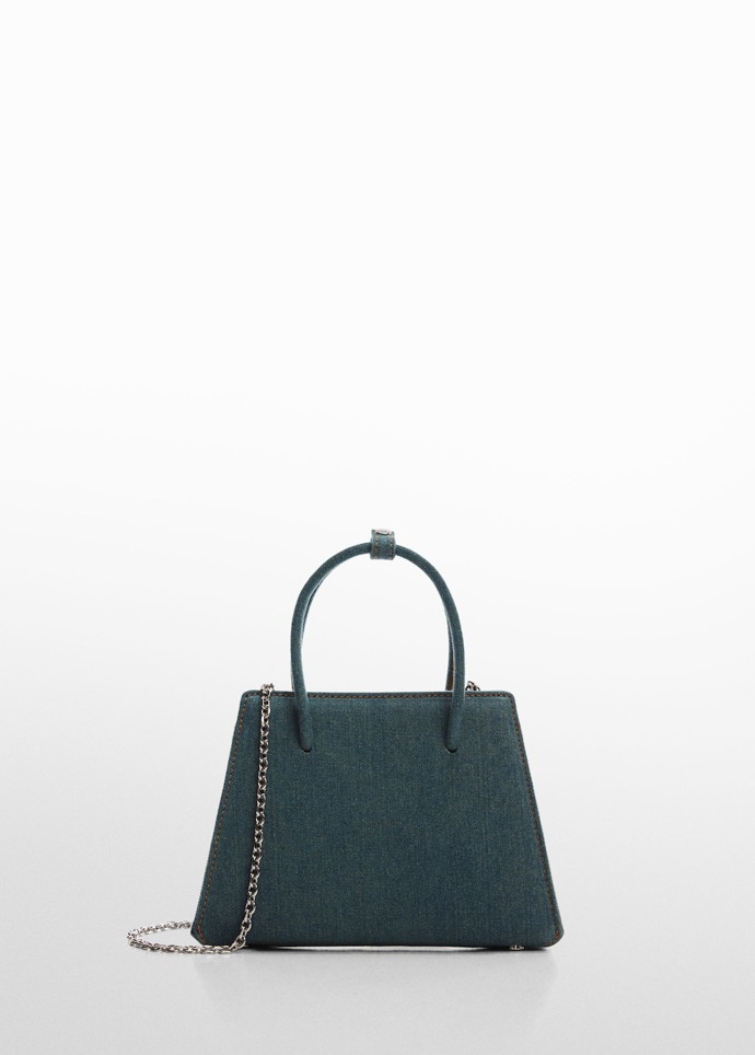 Denimová kabelka, Mango, 799 Kč.