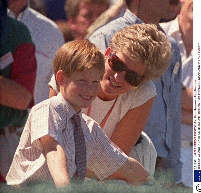 Harry dodnes lituje toho, že maminku při telefonickém rozhovoru v den její smrti odbyl, aby si mohl hrát s bráchou Williamem a sestřenicemi.