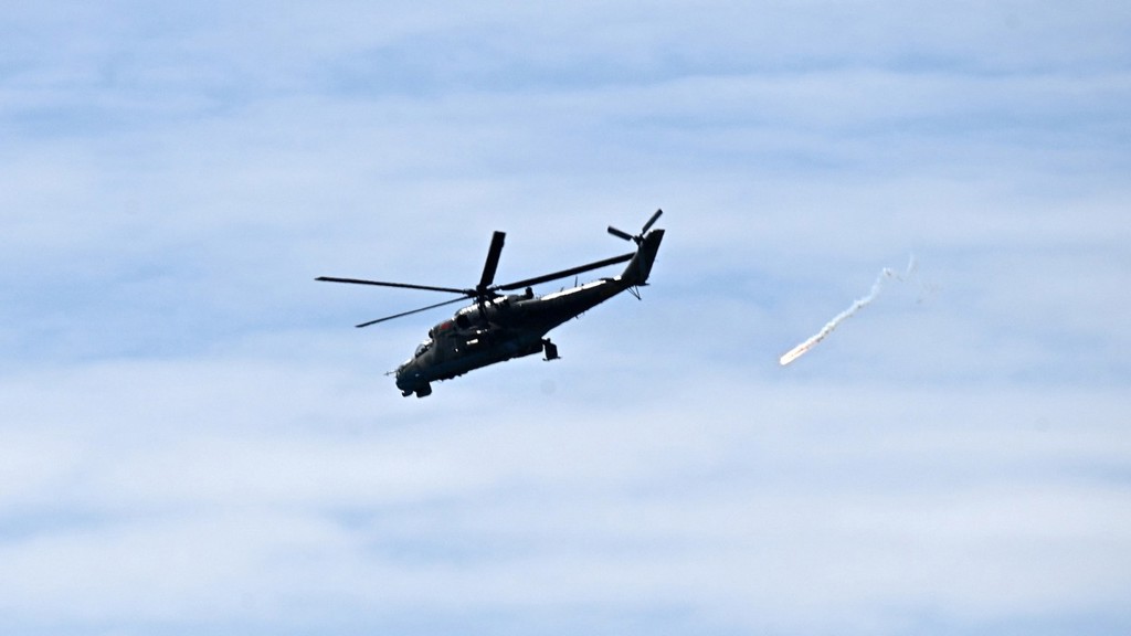 Běloruský vrtulník.