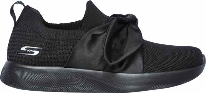 Nazouvací tenisky se saténovou mašlí, Skechers, 1 249 Kč.