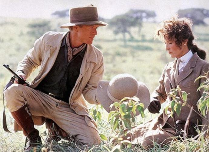 S Meryl Streep hrál ve filmu Vzpomínky na Afriku.