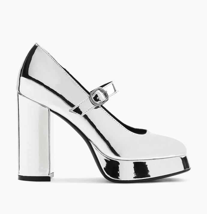 Vysoké střevíčky Mary Jane, Deichmann, 999 Kč