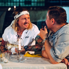 Šéfkuchaři Přemek Forejt a Jan Punčochář.