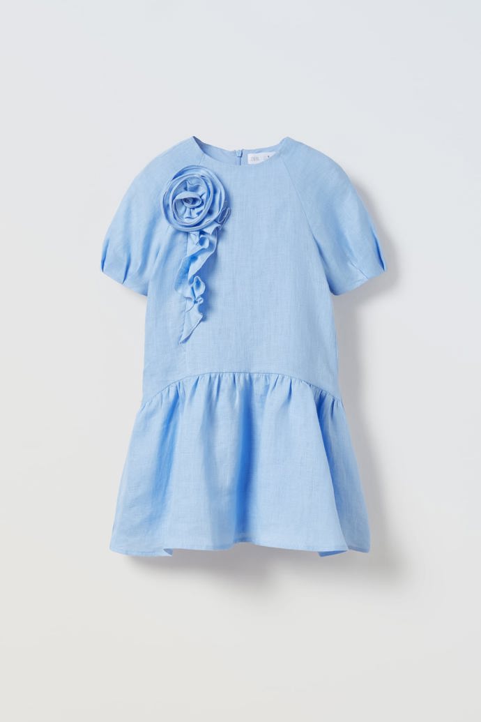 Šaty s aplikací, Zara Kids, 799 Kč.