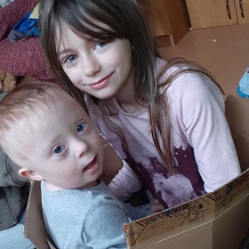 Nejmladší Kubík má Downův syndrom.